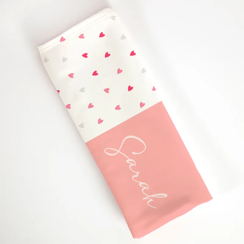 Personalized Newborn Blanket With Name & Birth Details