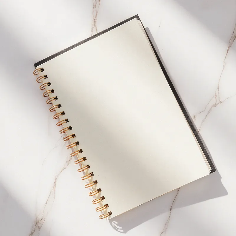 Personalized Notebook with Wooden Cover and Photos