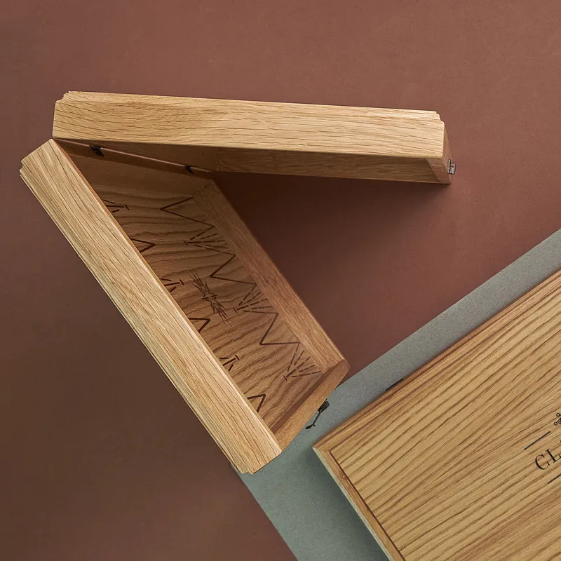 Personalized Oak Backgammon Set with Names and Date