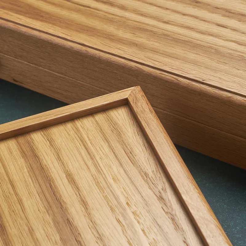 Personalized Oak Backgammon Set with Pool for Players