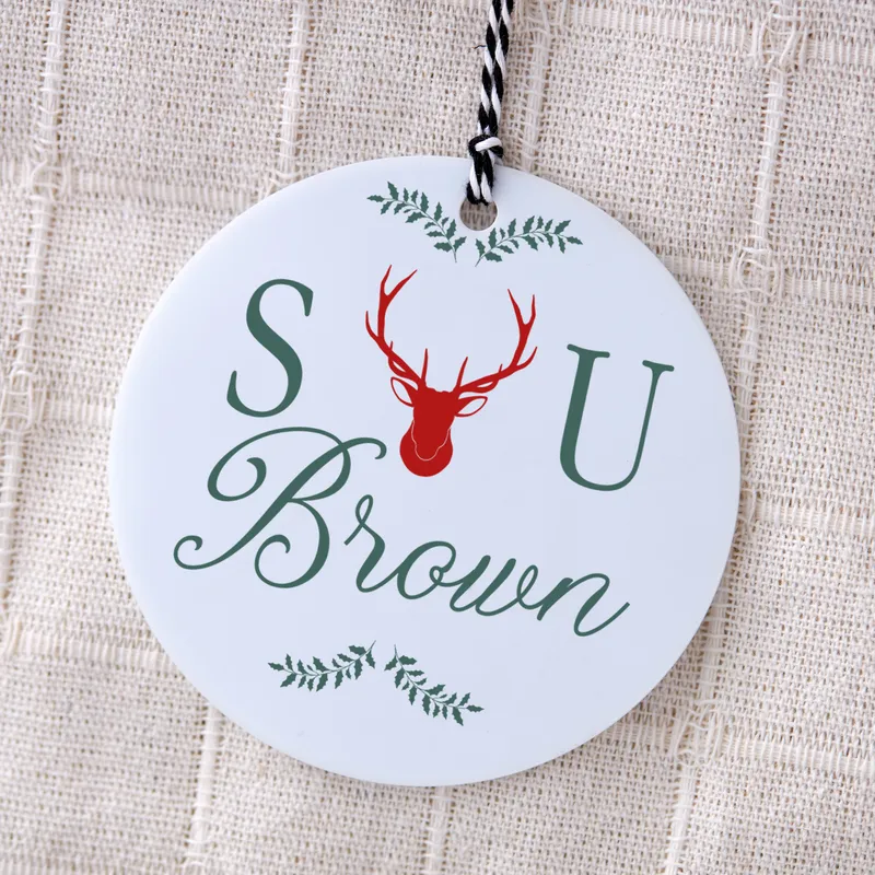 Personalized Ornament for Christmas Celebrations