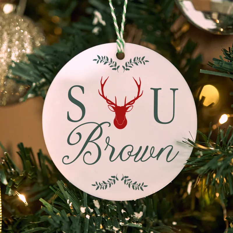 Personalized Ornament for Christmas Celebrations