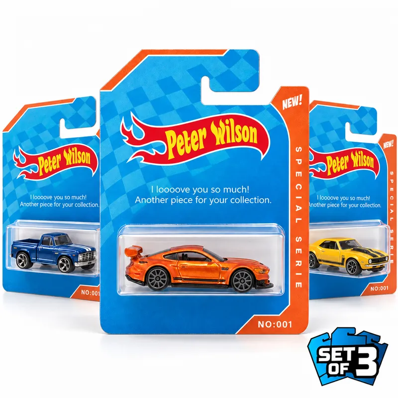 Personalized Packaged Toy Car for Collectors