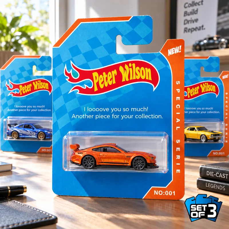Personalized Packaged Toy Car for Collectors