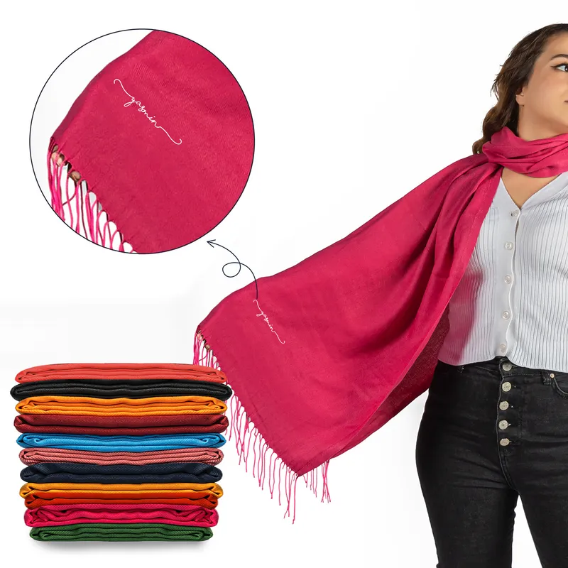 Personalized Pashmina Shawl