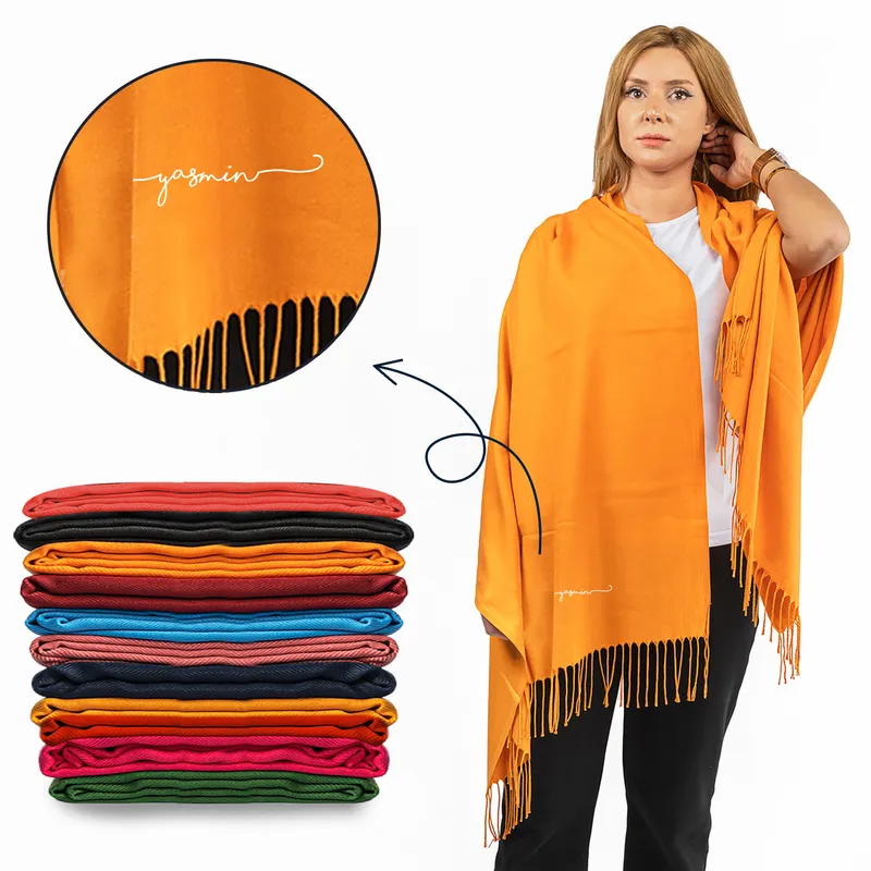 Personalized Pashmina Shawl