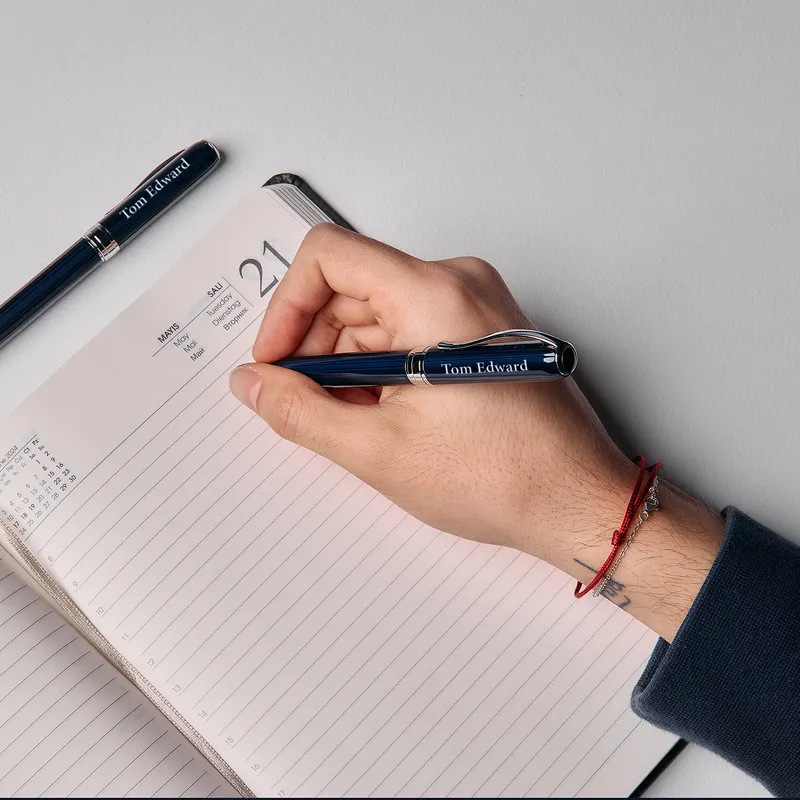 Personalized Pen Set with Custom Box for Men