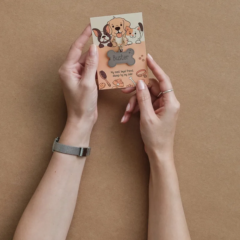 Personalized Pet ID Tag for Dogs