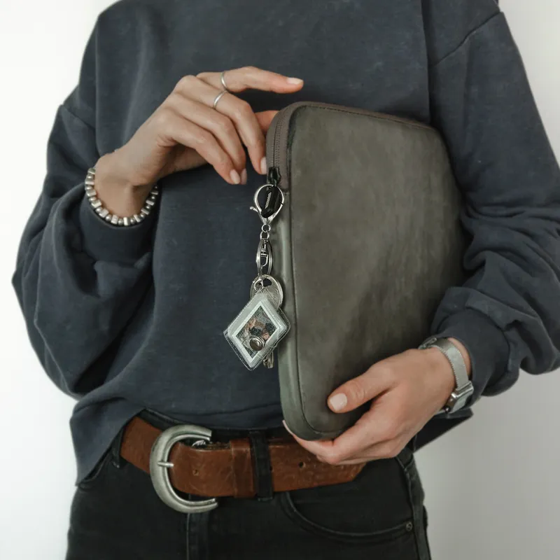 Personalized Photo Album Keychain with 16 Pictures