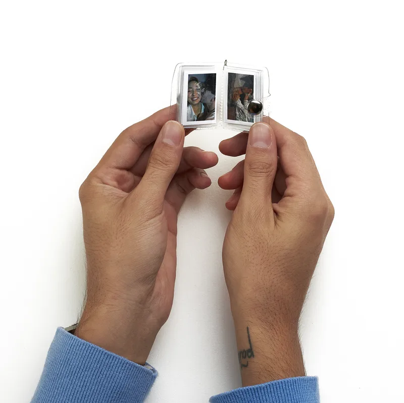 Personalized Photo Album Keychain with 16 Pictures