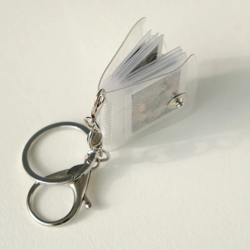 Personalized Photo Album Keychain with 16 Pictures