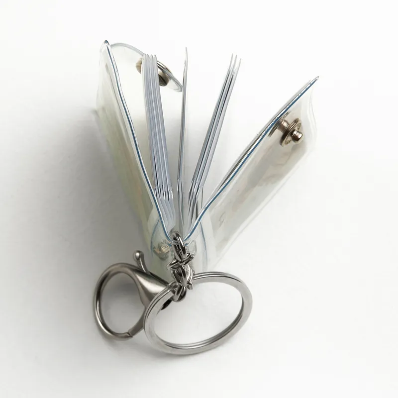 Personalized Photo Album Keychain with Clear Cover