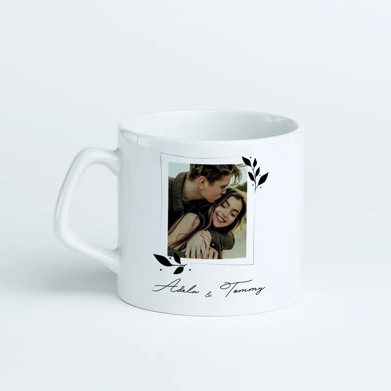 Personalized Photo and Name Printed Coffee - Tea Mug