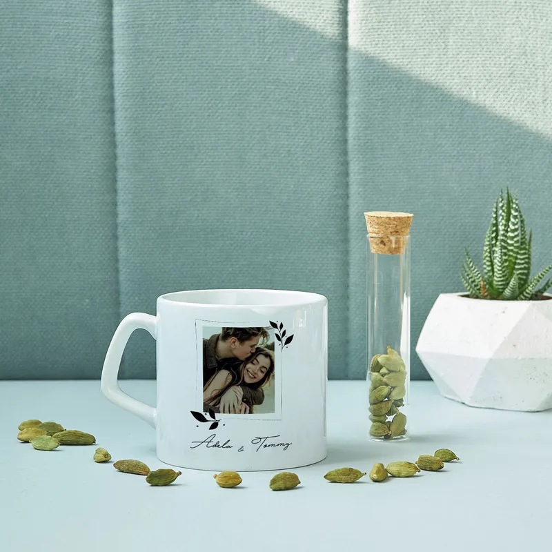 Personalized Photo and Name Printed Coffee - Tea Mug