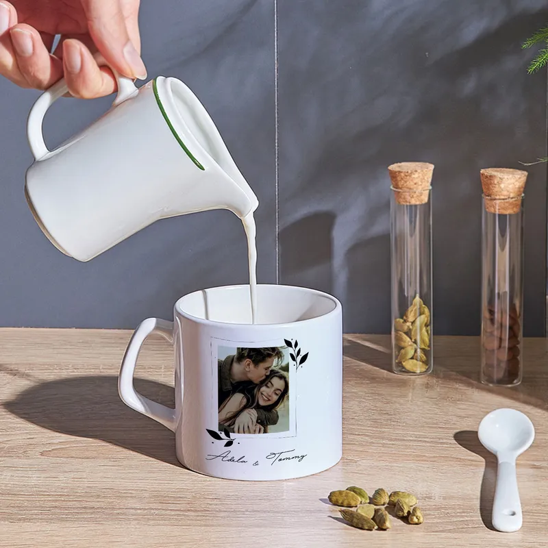 Personalized Photo and Name Printed Coffee - Tea Mug