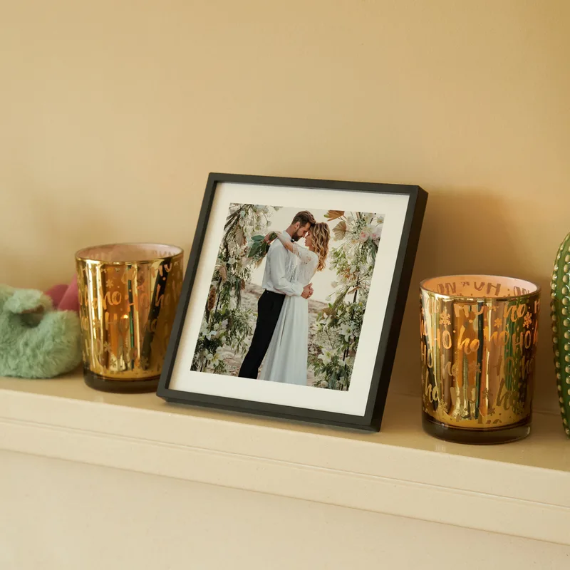 Personalized Photo Anniversary Wall Frame