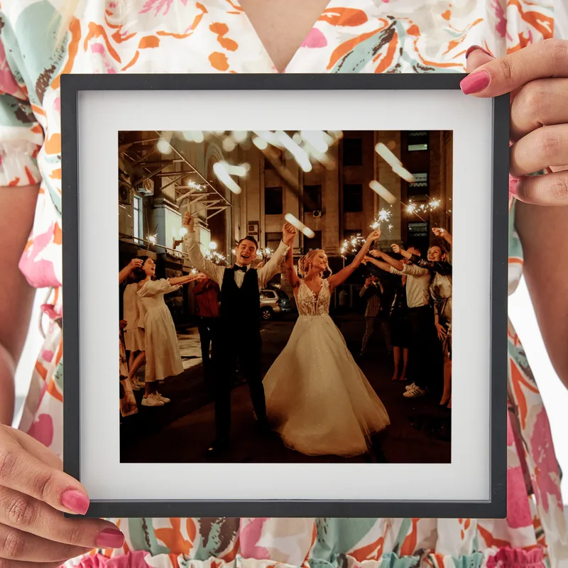 Personalized Photo Anniversary Wall Frame