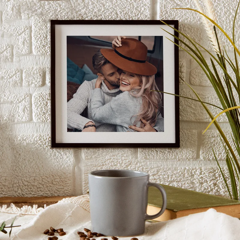Personalized Photo Anniversary Wall Frame