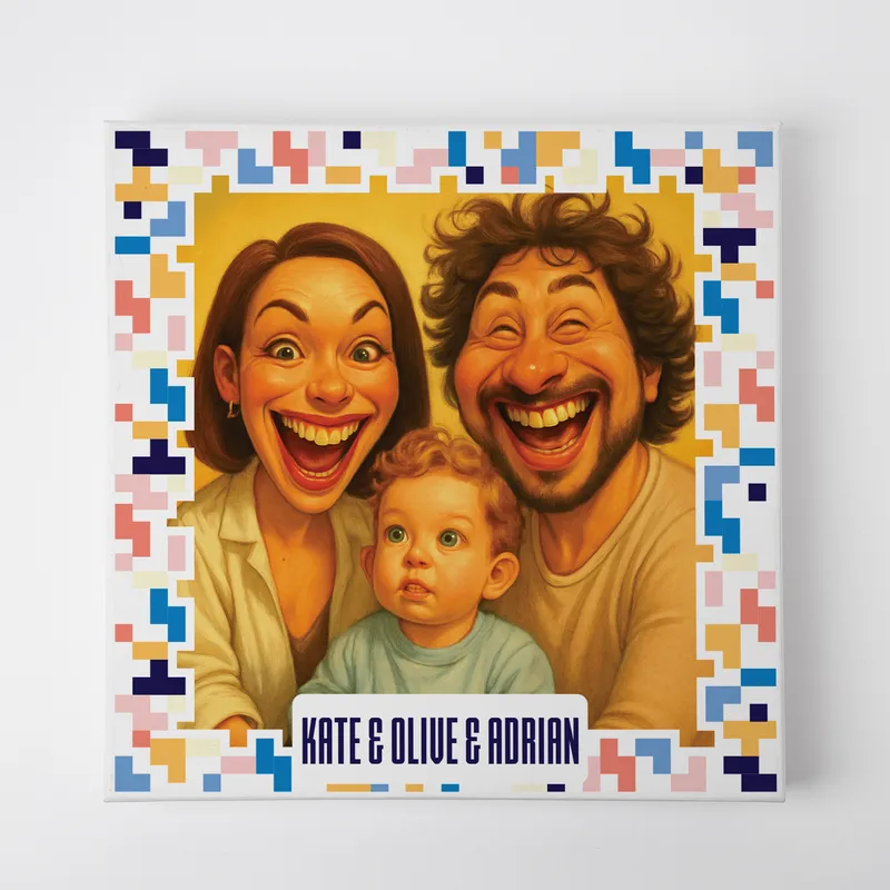 Personalized Photo Brick Puzzle with Custom Effects - 200 Pieces