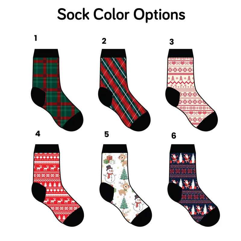 Personalised Photo Christmas Socks