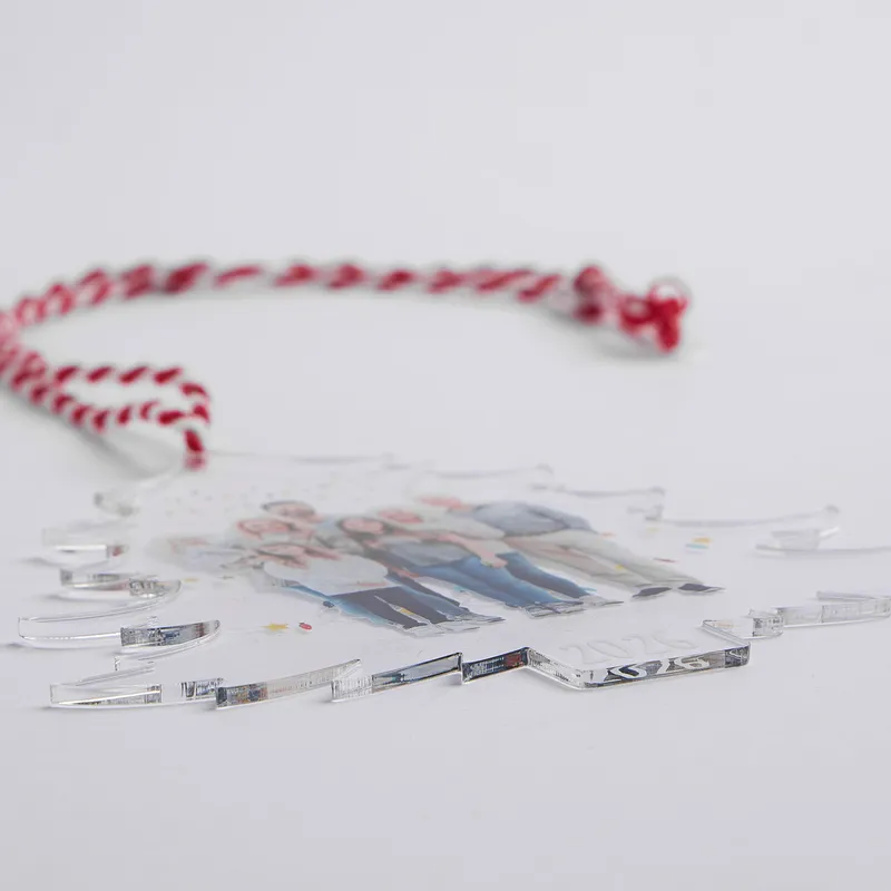 Personalized Photo Christmas Tree Ornament Gift