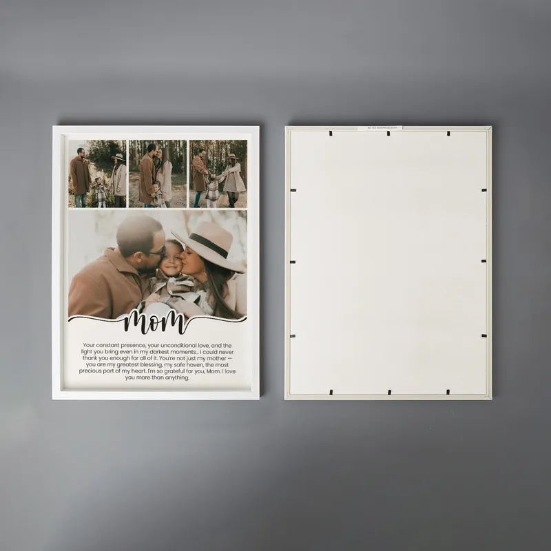 Personalized Photo Collage Frame for Mom Keepsake Gift