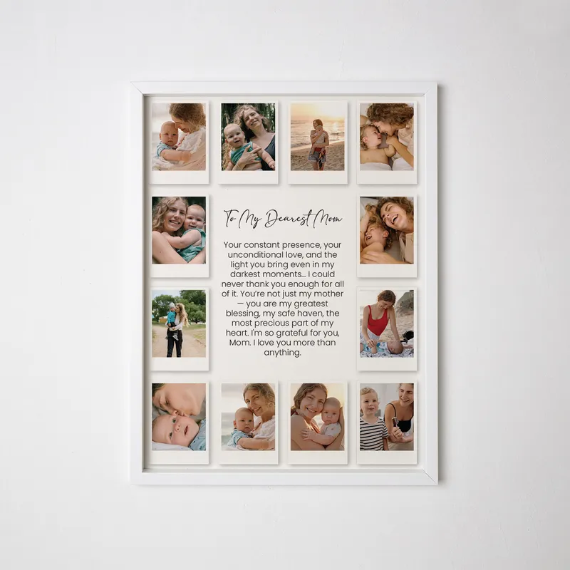 Personalized Photo Frame Gift for Mom