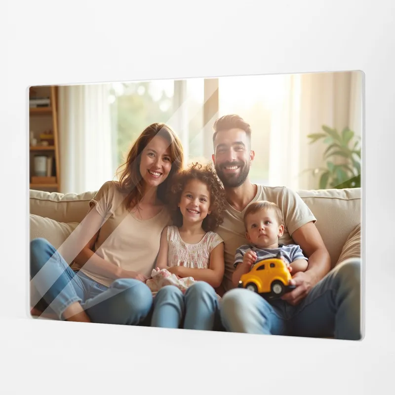 Personalized Photo Glass Cutting Board Gift