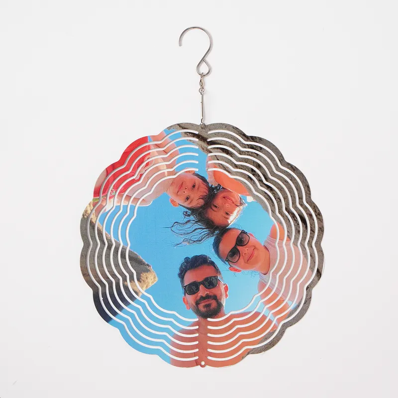 Personalized Photo Metal 3D Wind Spinner