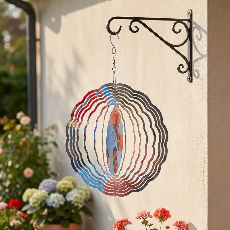 Personalized Photo Metal 3D Wind Spinner