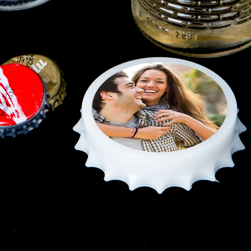 Personalized Photo Printed Bottle Opener Magnet