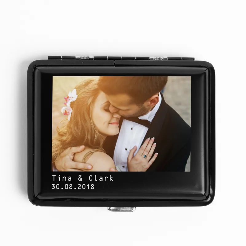 Personalised Photo Cigarette Case for Men - Unique Gift Idea