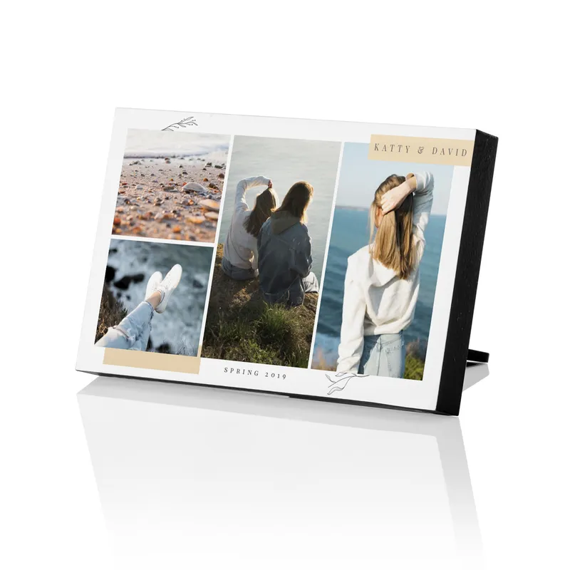Personalized Photo Printed Collage Wooden Frame
