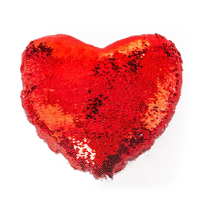 Personalized Photo Printed Heart Shaped Magic Pillow