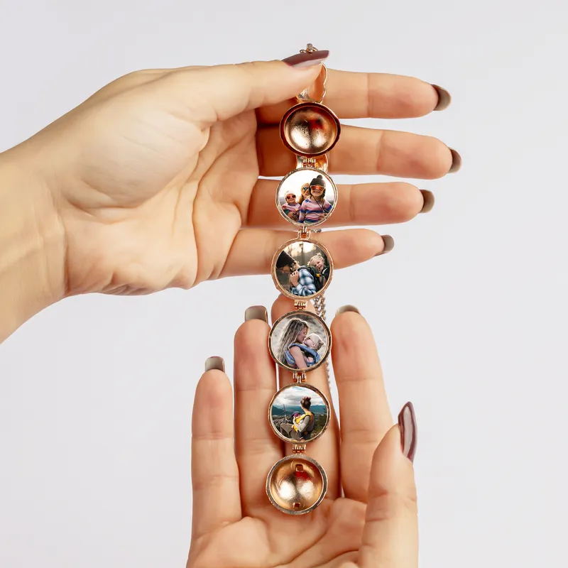 Personalized Photo Printed Locket with Wings