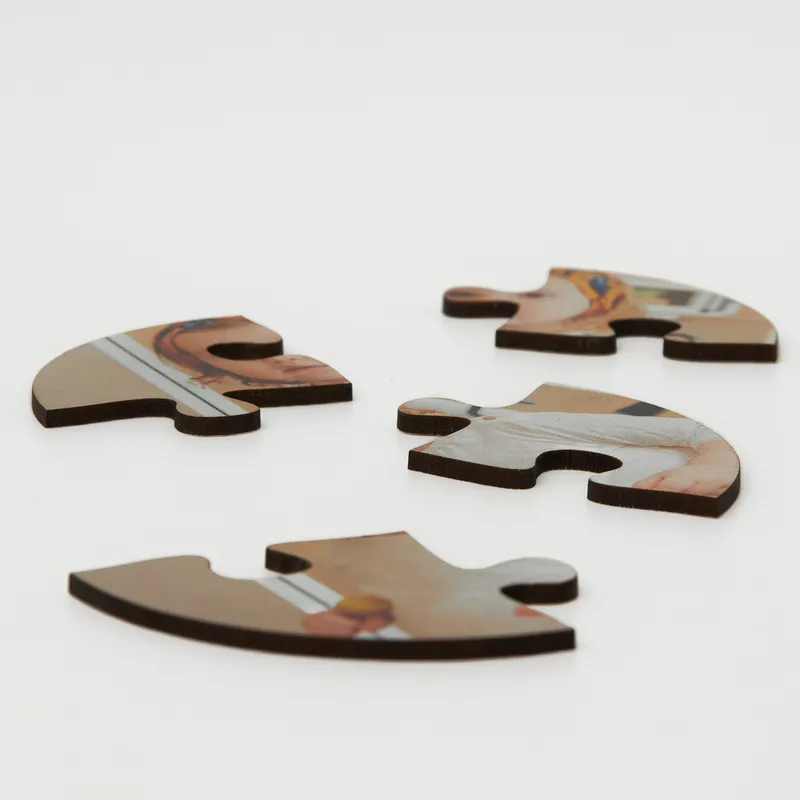 Personalized Photo Puzzle Set for Kids 4 Pieces - Set Of 6