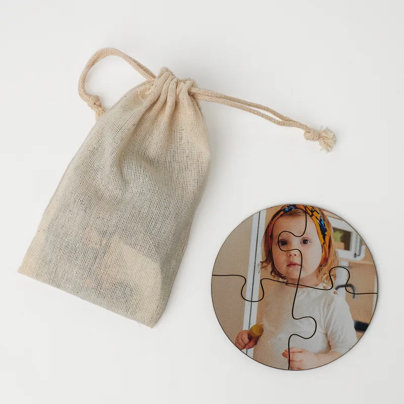 Personalized Photo Puzzle Set for Kids 4 Pieces - Set Of 6