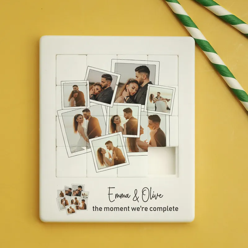 Personalized Photo Sliding Puzzle