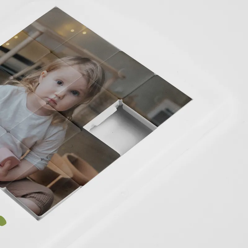 Personalized Photo Sliding Puzzle for Kids