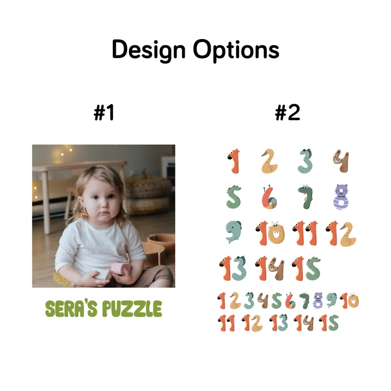Personalized Photo Sliding Puzzle for Kids
