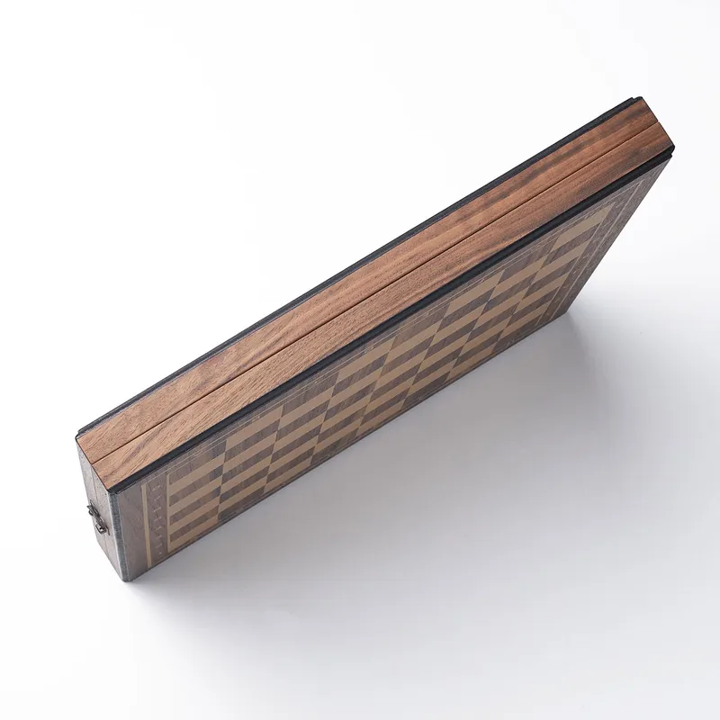 Personalised Premium Walnut Chess Set