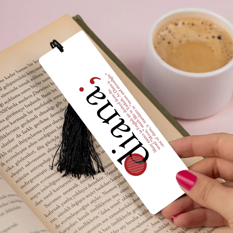 Personalized Printed Bookmark