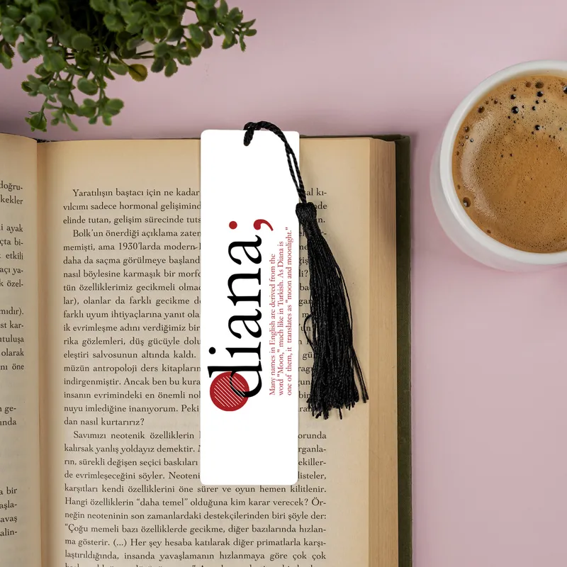 Personalized Printed Bookmark