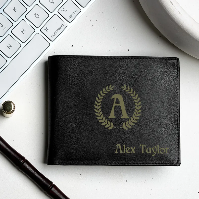 Personalized Printed Men's Wallet