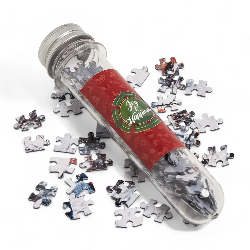 Personalized Puzzle Chocolate Gift Box for New Year's Eve