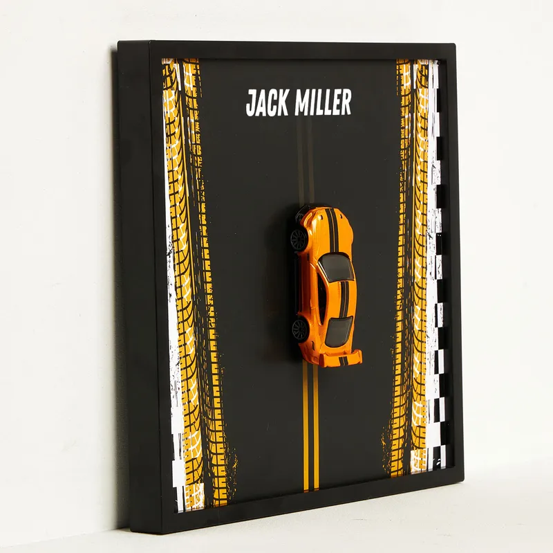 Personalised Race Car Decorative Wall Art