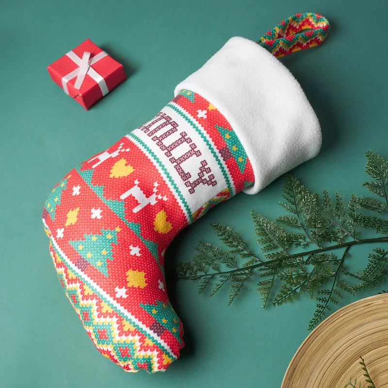 Personalized Santa Stocking for Festive Home Decor