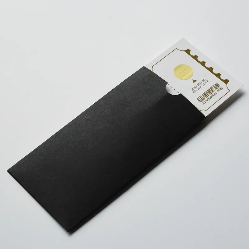 Personalized Scratch-Off Gift Ticket for Special Occasions