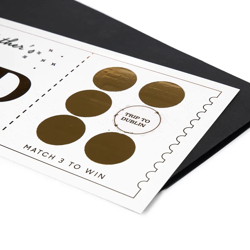 Personalised Scratch-Off Ticket for Dad