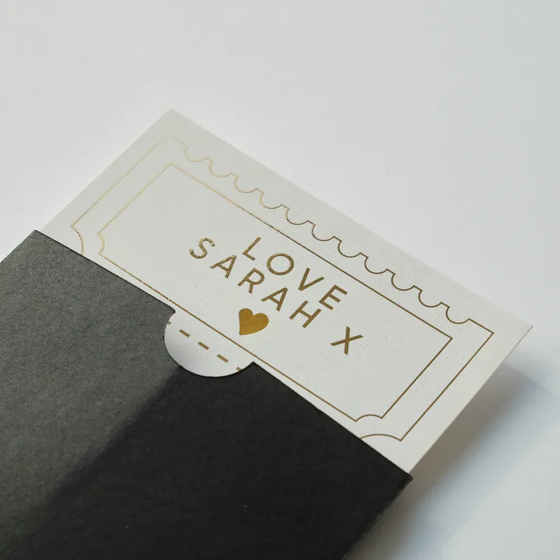 Personalized Scratch-Off Travel Surprise Gift Ticket